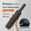 60-Bone Fully Automatic Sun & Rain Umbrella: Dual-Use, Sun Protection, Anti-UV, Large Men's Folding Umbrella