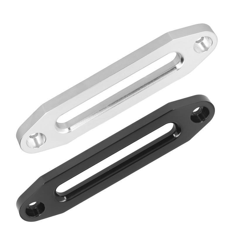 Winch Hawse Fairlead Aluminium 25.4cm Smooth Edges 8000‑15000lb Loading  Side By Side Fairlead Anti Binding for ATV