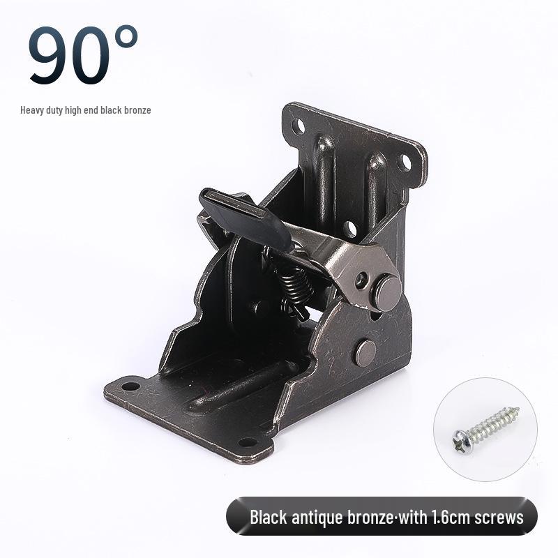 90° Right Angle Self-Locking Folding Hinge for Table or Stool