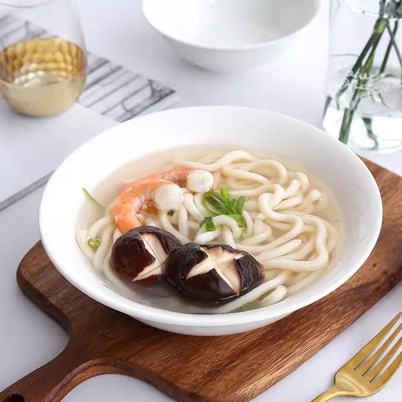 Pure White Ceramic Multi-Purpose Bowl (100-Pack)