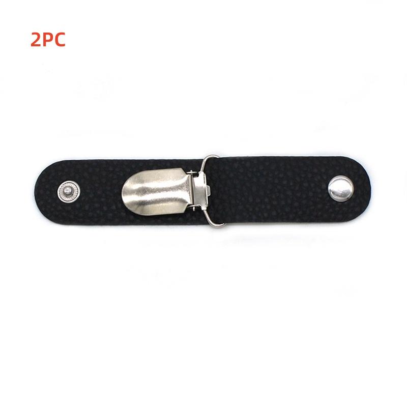 HOT 2PCS Travel Hat Clip Outdoor Backpack Luggage Storage Bag Leather Multifunctional Straw Accessories