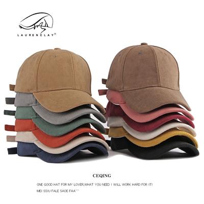 Hat Men's and Women's Simple Light Board Sun Protection Hat Suede Baseball Cap Warm Cap Tide