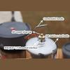 Portables Stove Gas Canister Adapters Outdoor Gas Stove Converter Valves for Gas Canisters