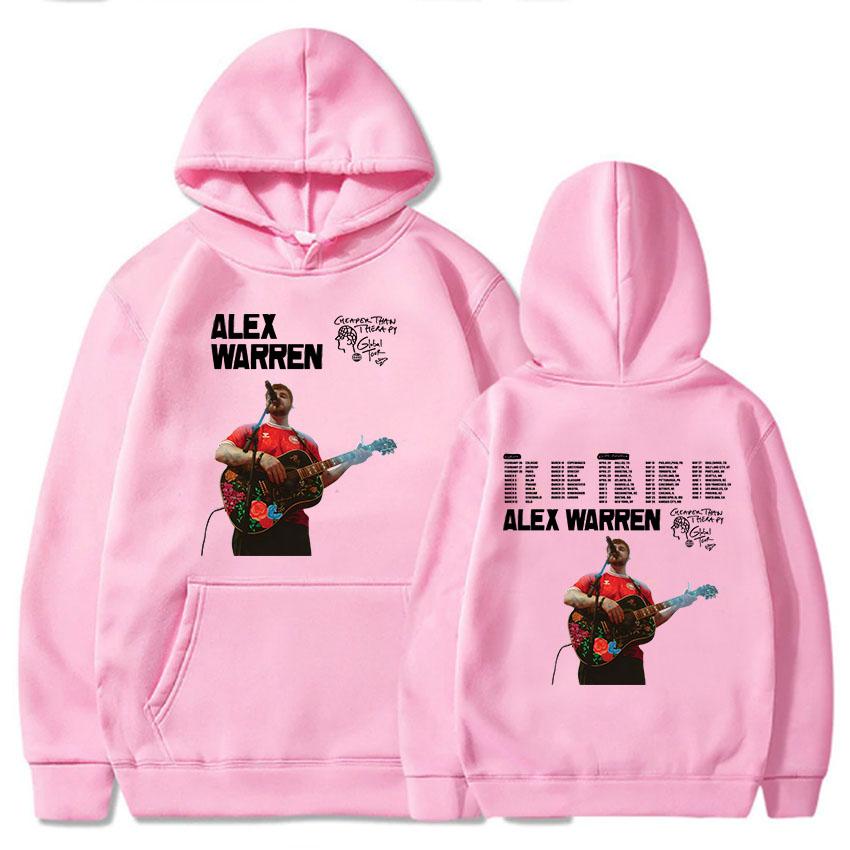 Alex Warren Cheaper Than Therapy Tour 2025 Hoodies Long Sleeve Women Men Hooded Sweatshirts Sudaderas Para Mujer Print Clothing