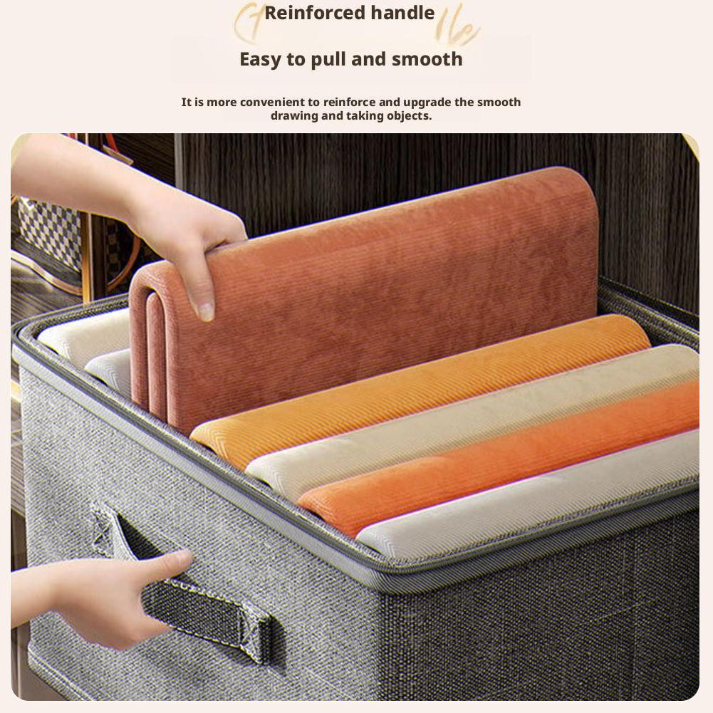 Foldable Storage Box Multi-Purpose Closet Organizer For Spacious And Durable Clothes Storage Trunks For Home Organization