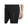 Nike Yoga Luxe Infinalon Ribbed Breathable Fitness Pants Women Pants Black CJ3664-010