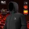 Baleno S&K Men's Hooded Winter Cotton Jacket