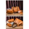 Vintage Three Piece Set Mother And Daughter Bags European American Fashion Handbag Shoulder Bag Crossbody Bag