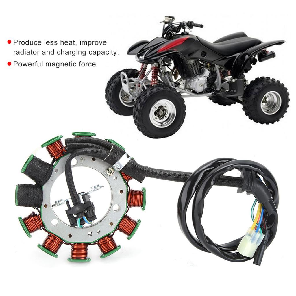 Magneto Motor Stator Coil and Gasket Fits for HONDA TRX400EX SPORTRAX 1999 2008
