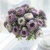Seide Künstliche Blumen Pfingstrose Haus Garten Bögen Kränze Tisch Hochzeit Brautstrauß Festival Dekoration DIY Geschenkbox Heißer Verkauf
