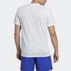 adidas Train Essentials Feelready Tee White/Black Men Streetwear IC7440