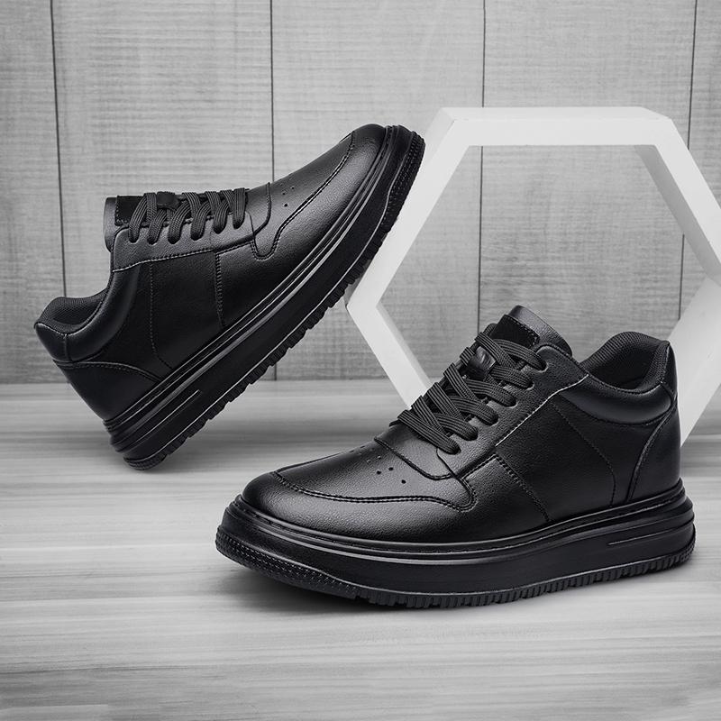 Mode Handgefertigte Schnürschuhe für Herren Neue Trendige Vielseitige Basic Stiefel Rutschfeste Sportliche Stiefeletten Weiche Bequeme Lässige Herren-Sneaker