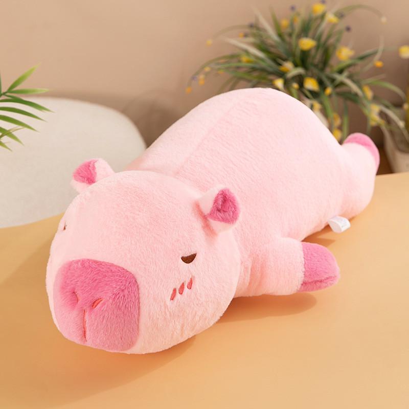 Plush Toys Capybara Cartoon Animals Children Birthday Gift Fill Doll Pillow