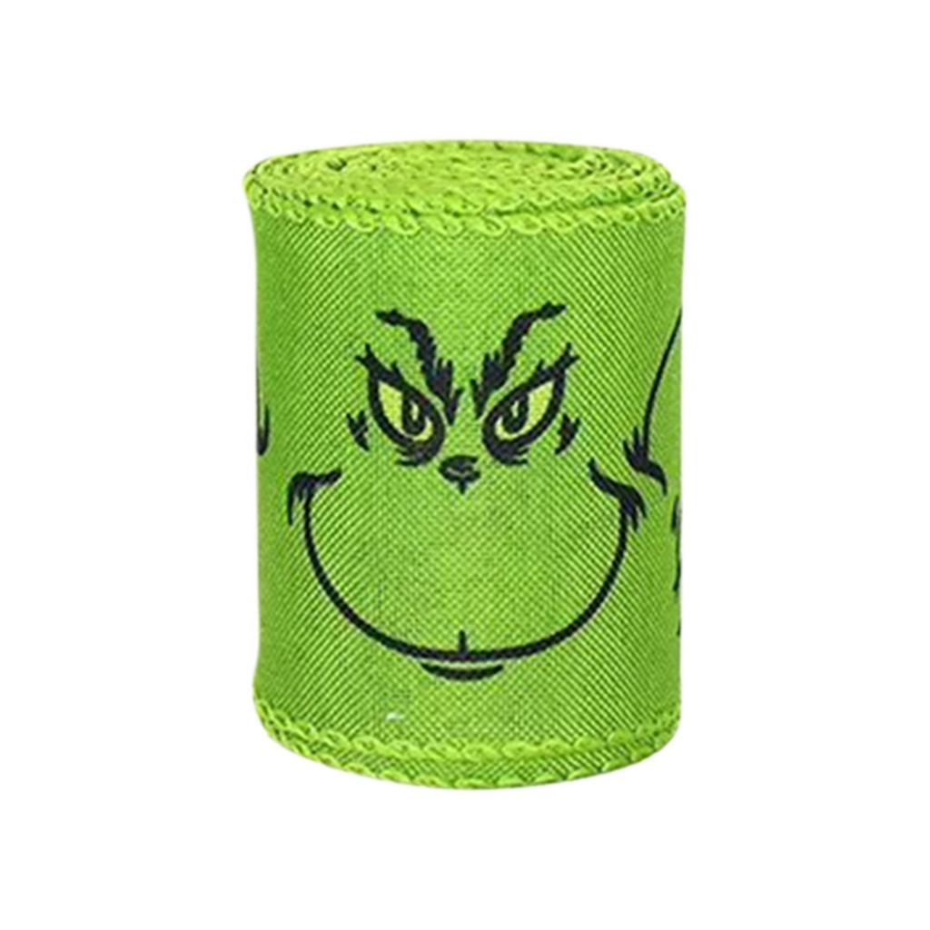 Stuha vánoční stuha Zelená chlupatá vánoční stuha sváteční dekorace Náhodné