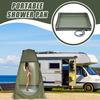 Foldable Camping Shower Tent Floor Base Outdoor Tent Shower Tray Folding Pan Pets Basin Base Beach Travel Hiking Accessories