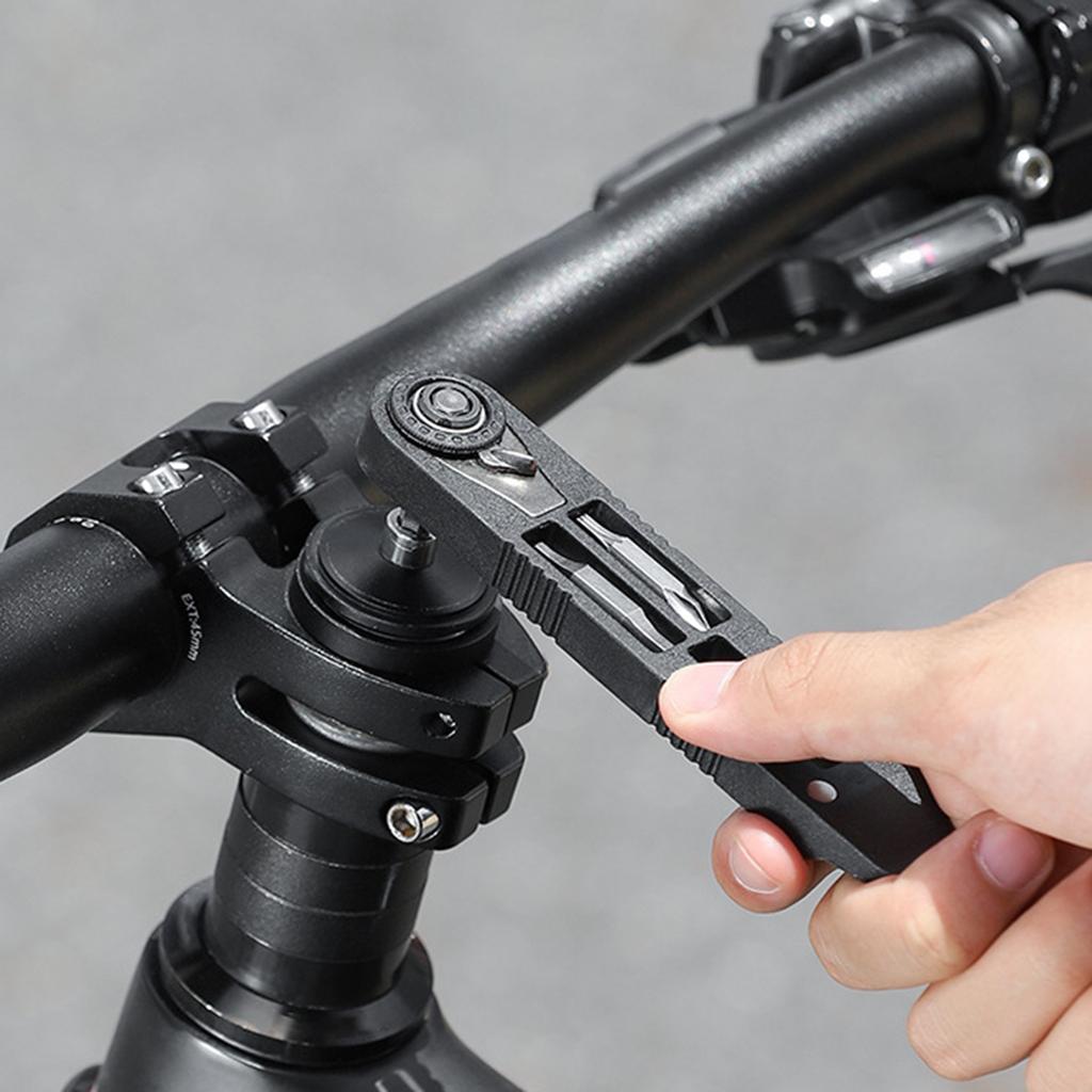 8 In 1 Bicycles Tire Levers Road Bike Multifunctional Tire Repair Tool Ratchet Wrench Bike Tire Removal Tool Enduring