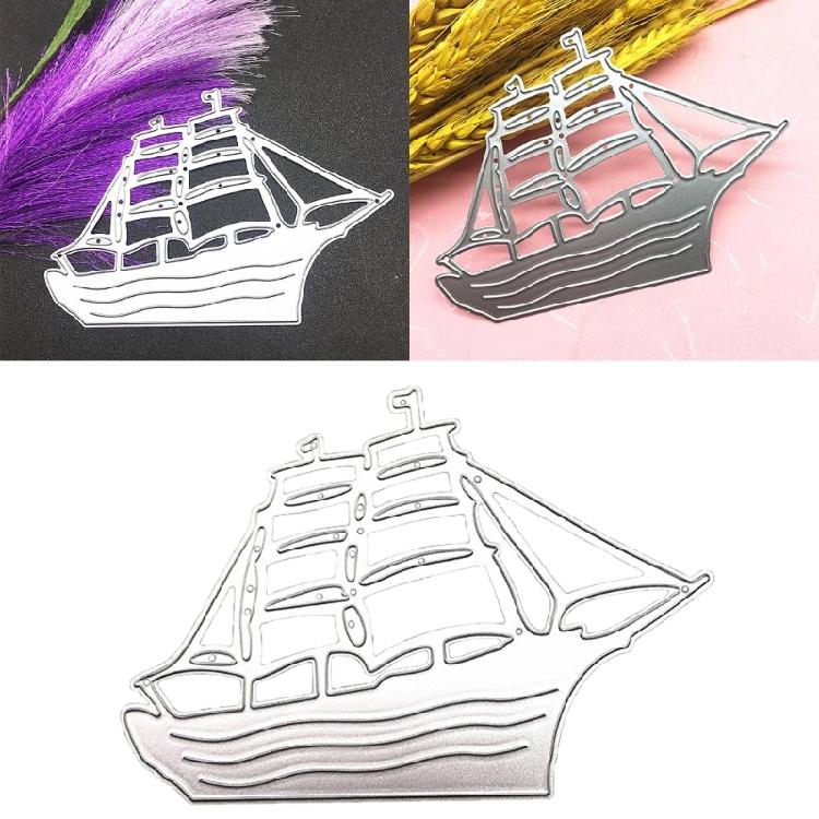 Ship Die Cuts Embossing Cutting Dies Scrapbooking Stencils for DIY Card Making