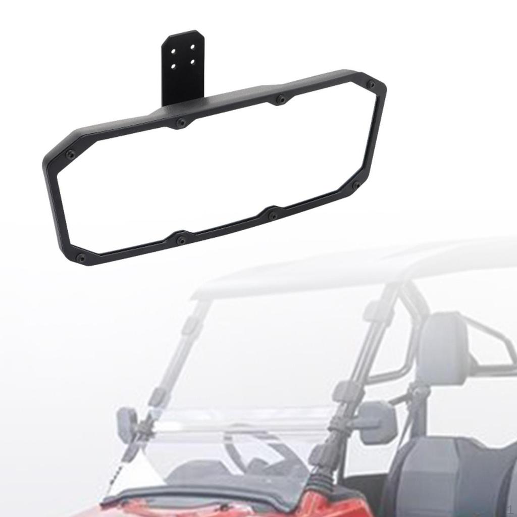 UTV Center Rear View Mirror Degree Adjustable Easy To Install Replacing Professional Interior