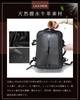 Masa Kawa Men's Genuine Leather Business Backpack, Square Design, 3-Way Expandable Capacity, Fits 15.6-inch PCs, YKK Zippers, Anti-Theft, Waterproof,