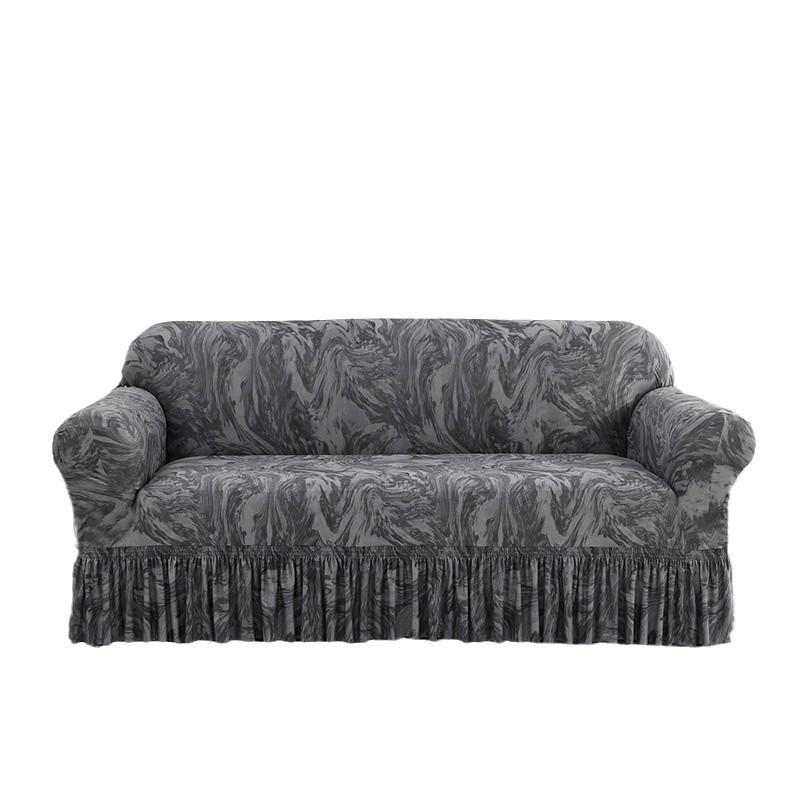 New Sofa Cover One Piece Elastic Universal Cover Two Person Universal Anti Cat Scratch and Dust Proof Sofa All Inclusive Cover