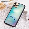 Beautiful Life Inspirational Quote Phone Case For iPhone 17 Air 16 Pro Max 15 14 Plus 12 13 Cover Coque