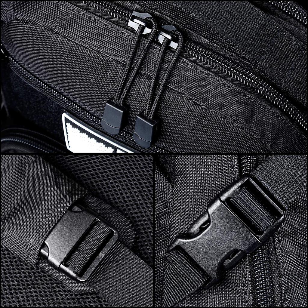 G4Free Body MOLLE Outdoor One-Shoulder Bag, Military, Crossbody, Tactical, Airsoft, Compatible, Lightweight, Durable,