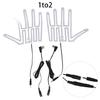 Hand shaped Heating Film 5V USB Heated Gloves Pad for Office or Workplace