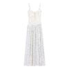 polka dot dress with elegant waist