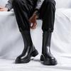 Herbst 2024: Trendige Chelsea-Martin-Stiefel mit dicker Sohle und hohem Schaft für Herren