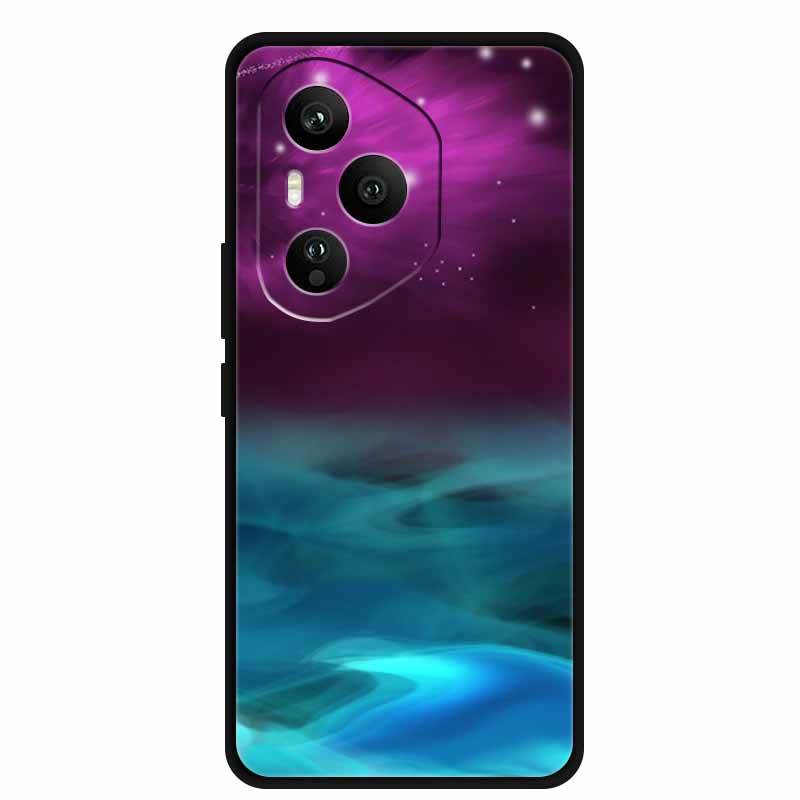 For Honor 400 Pro 5G Case Original Soft Silicone TPU Phone Cases Cover Honor400 Pro DNP-NX9 6.7" Fashion Protector Planet Capa