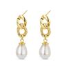 Earrings Fashion Jewelry Cross Border Unique Irregular Autumn Winter Stylish High End Designer Look