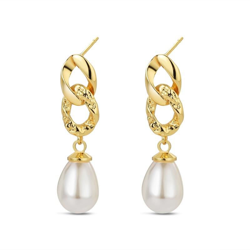 Earrings Fashion Jewelry Cross Border Unique Irregular Autumn Winter Stylish High End Designer Look