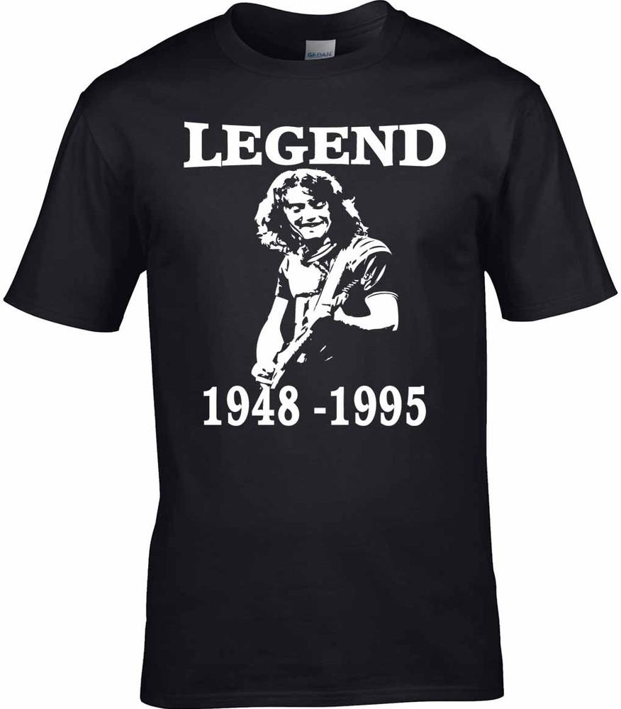 Rory Gallagher Homage T-Shirt Tee Legend Guitar Genius Taste 4XL Unisex T-Shirt S