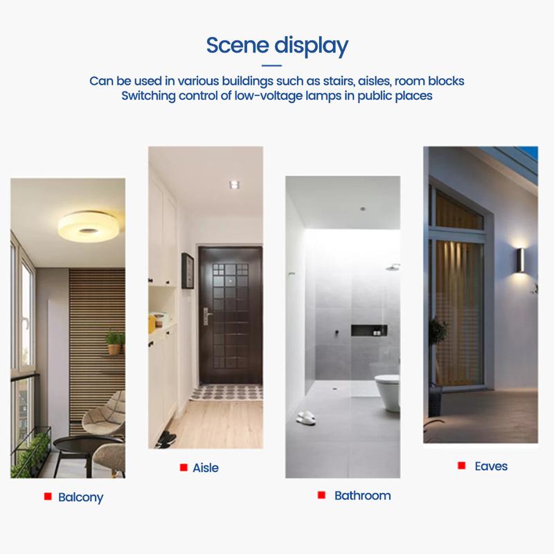 AC 85-265V Intelligent Human Infrared Sensor Switch Ceiling Mini Sensor 802 Ceiling Sensor Switch