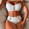 Europe and the United States Bikini Set Fashion Split Biniki Swimsuit Female