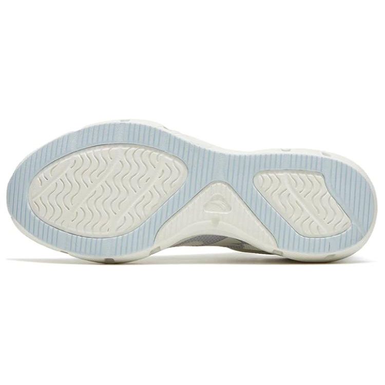 Anta Mesh Non-Slip Durable Low-Top Training Shoes Women Sneaker White Blue 122327711-1