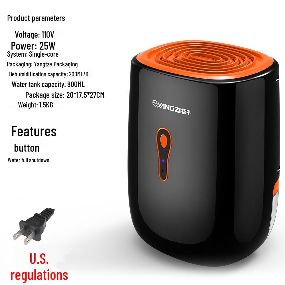 

High-Power, Energy-Efficient Silent Dehumidifier for Home and Basement