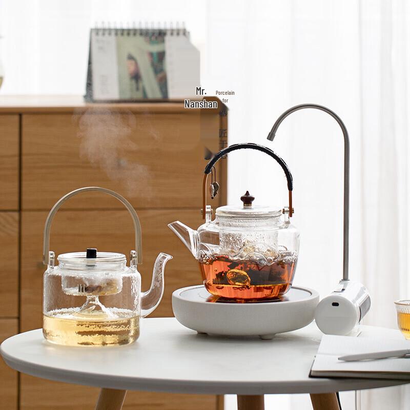 Nanshan Xiansheng Electric Ceramic Tea Stove & Integrated Glass Teapot Set