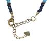 Maria medallion charm turquoise and black spinel pendant bracelet for men [Ishiki] [148nab]
