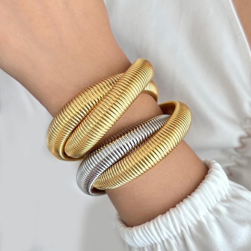 Mary Personalized Design Bracelet Necklace, Female Trend Stainless Steel Set Non-fading Bracelet, Collar Collarbone Chain
