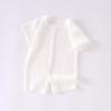 Newborn Summer Mesh Jacquard Cotton Romper - Breathable Class A One-Piece Suit