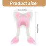 Kitten Ears Breathable Cosplay Hat Women Adult Sports Hat Outdoor Activity