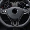 Auto Lenkradabdeckung Zierleiste Aufkleber für Volkswagen VW Golf 7 GTI MK7 POLO Jetta MK6 Tiguan Touran Caddy Amarok Lavida Passat