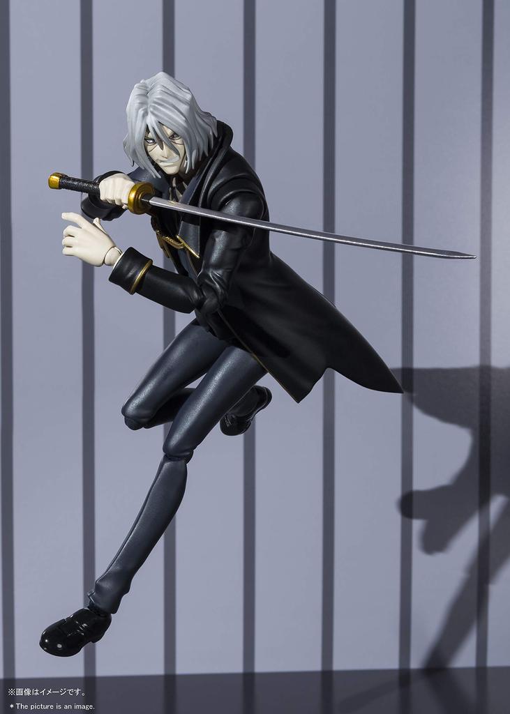 TAMASHII NATIONS Cowboy Bebop Vicious 150mm malovaná pohyblivá figurka S.H.Figuarts cca. PVC a ABS