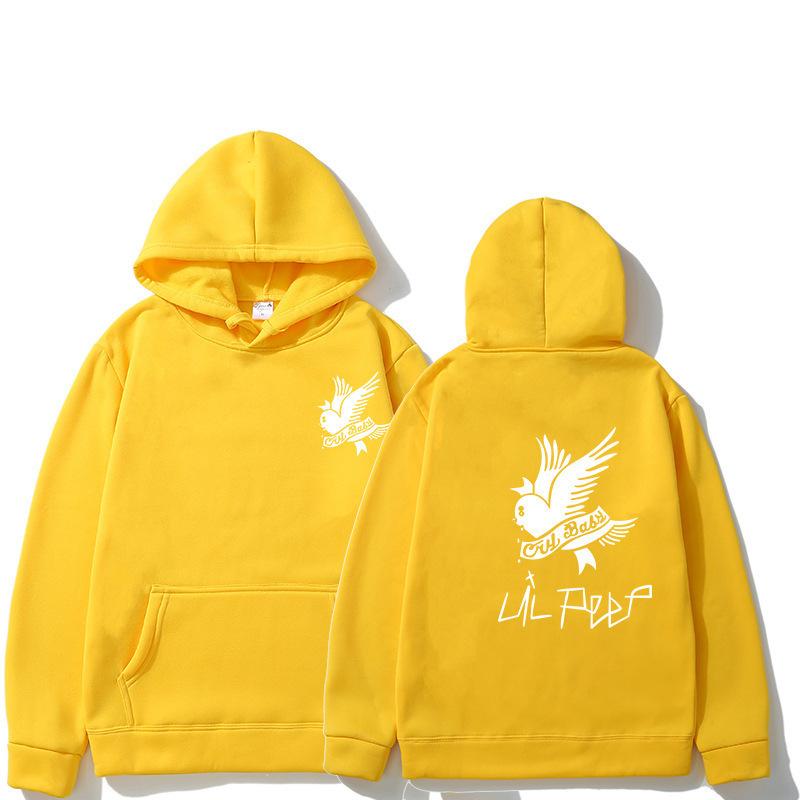 New singer Lil Peep street trend hooded men's and women's pullovers