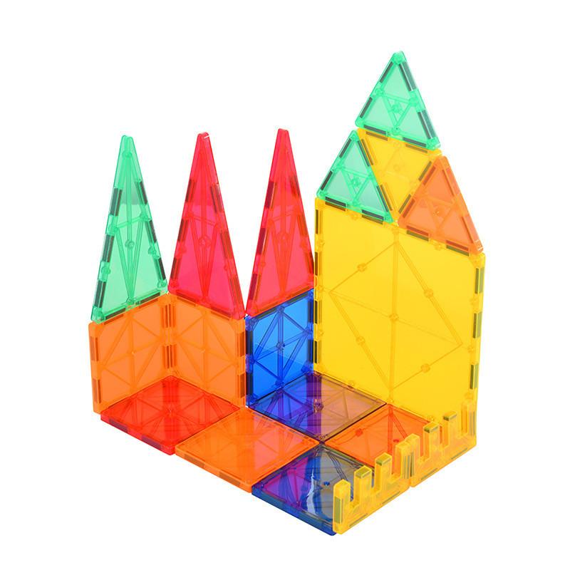 Colorful Magnetic Building Blocks Educational Toy Set 48pcs Gift Box Packaging
