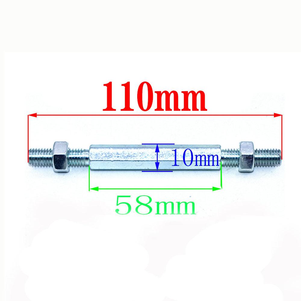ATV Kart Modification M8 Steering Tie Rod Kit Ball Joint for 2 Stroke Electric Mini Kids Dirt Bike Scooter Go Kart Buggy Quad