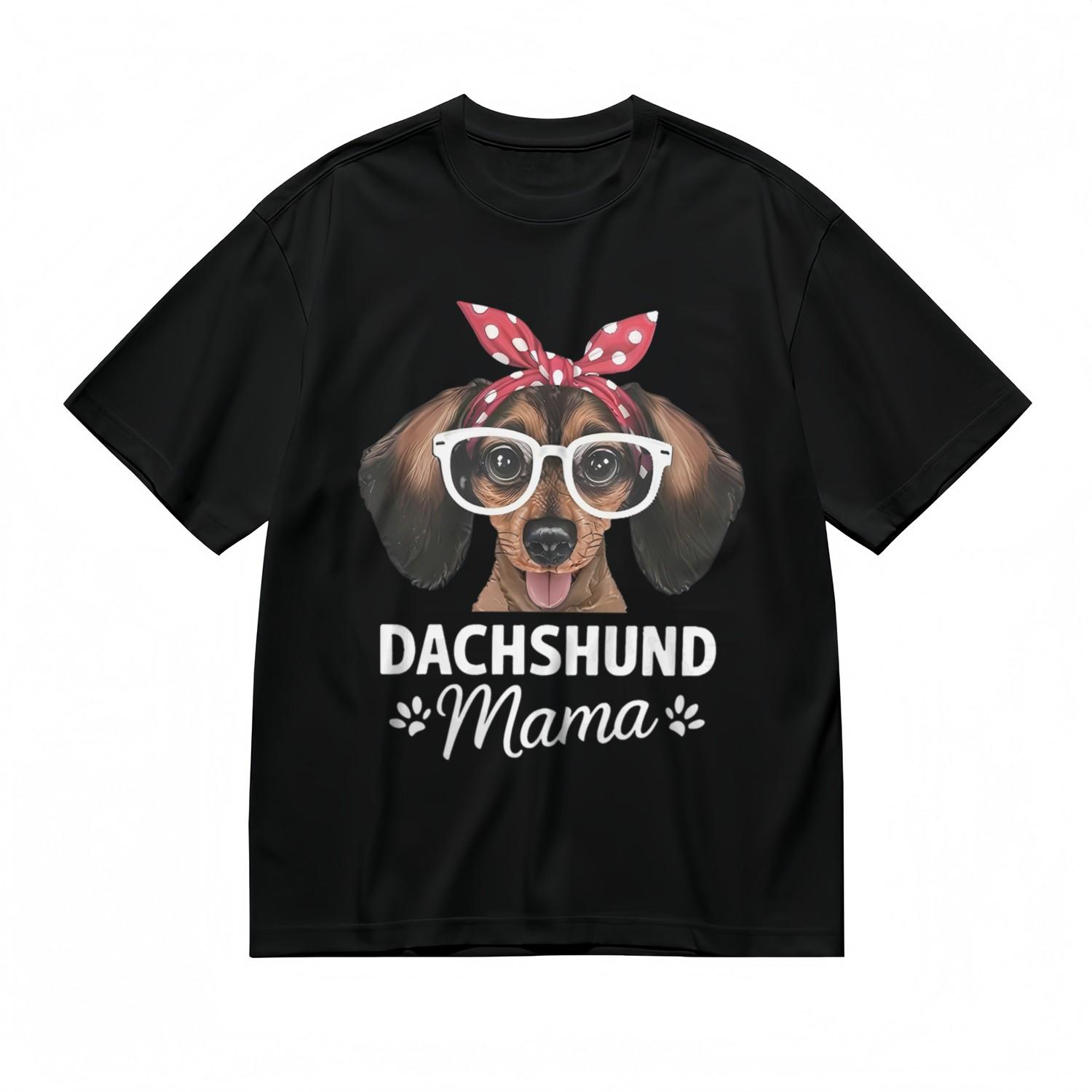 Women s Trend Breathable Comfortable Classic T-Shirt Mens Womens Tees Top Cute Animal Design Tee S