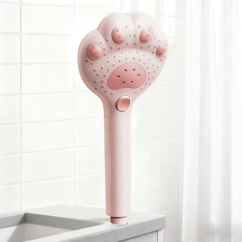 1PC Handheld Shower Head | 3 Spray Modes Massage with Grip | Wall Mount Adjustable Plastic Bathroom Accessories