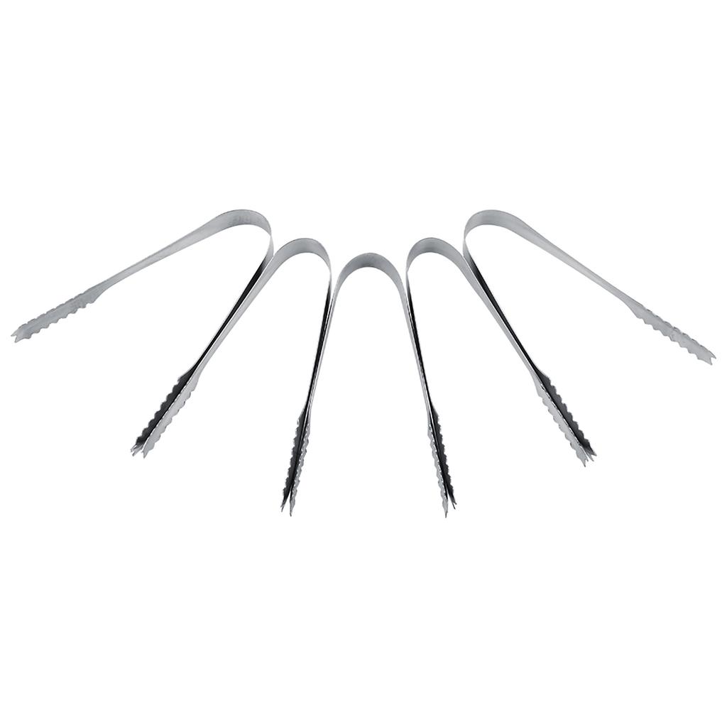 5 X Sweet Scoops  5 X Ice Tongs Wedding Candy Buffet Bar Home Kitchen Stainless Steel Set New